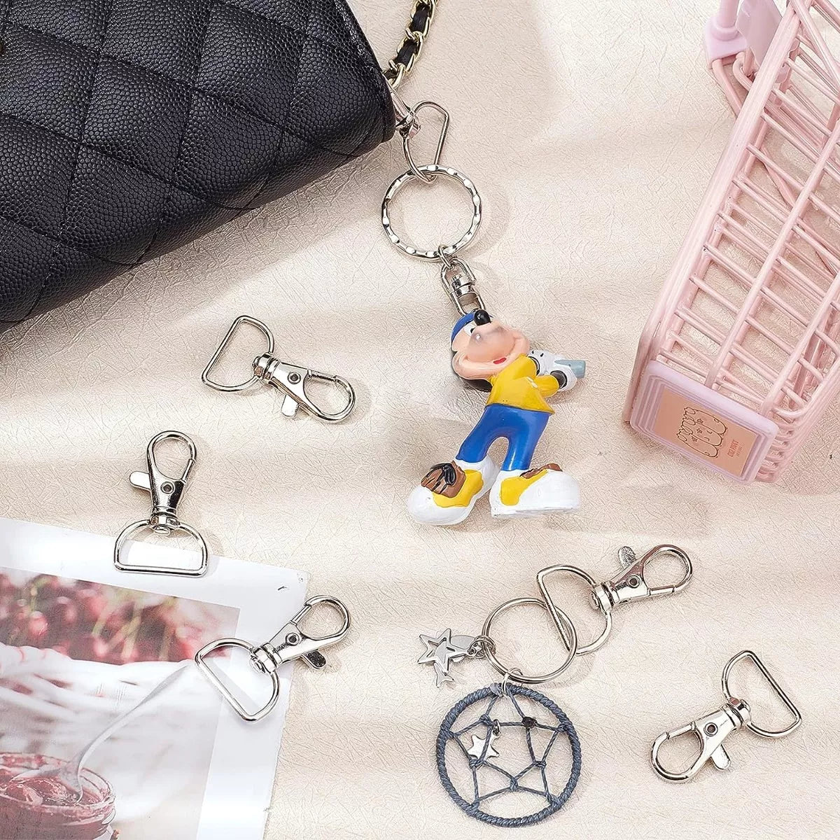 Mosquetón Para Llaveros De Cinta Precio Por 50 Unidades