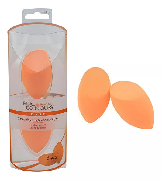 Set X2 Esponjas Para Maquillaje Real Techniques Miracle Comp