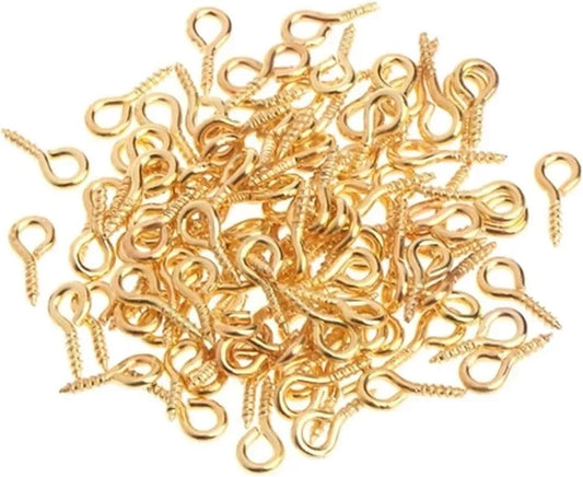 Pitones Dorados 8mm X 200 Unidades