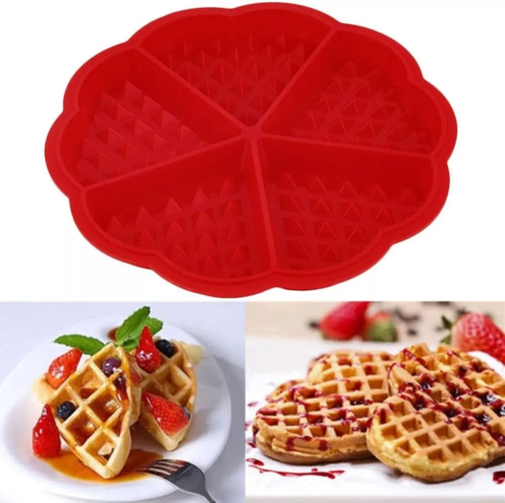 Molde Silicona Waffles