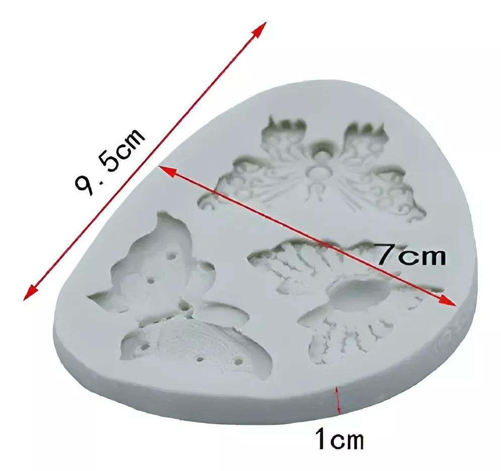 Moldes De Silicona Mariposas