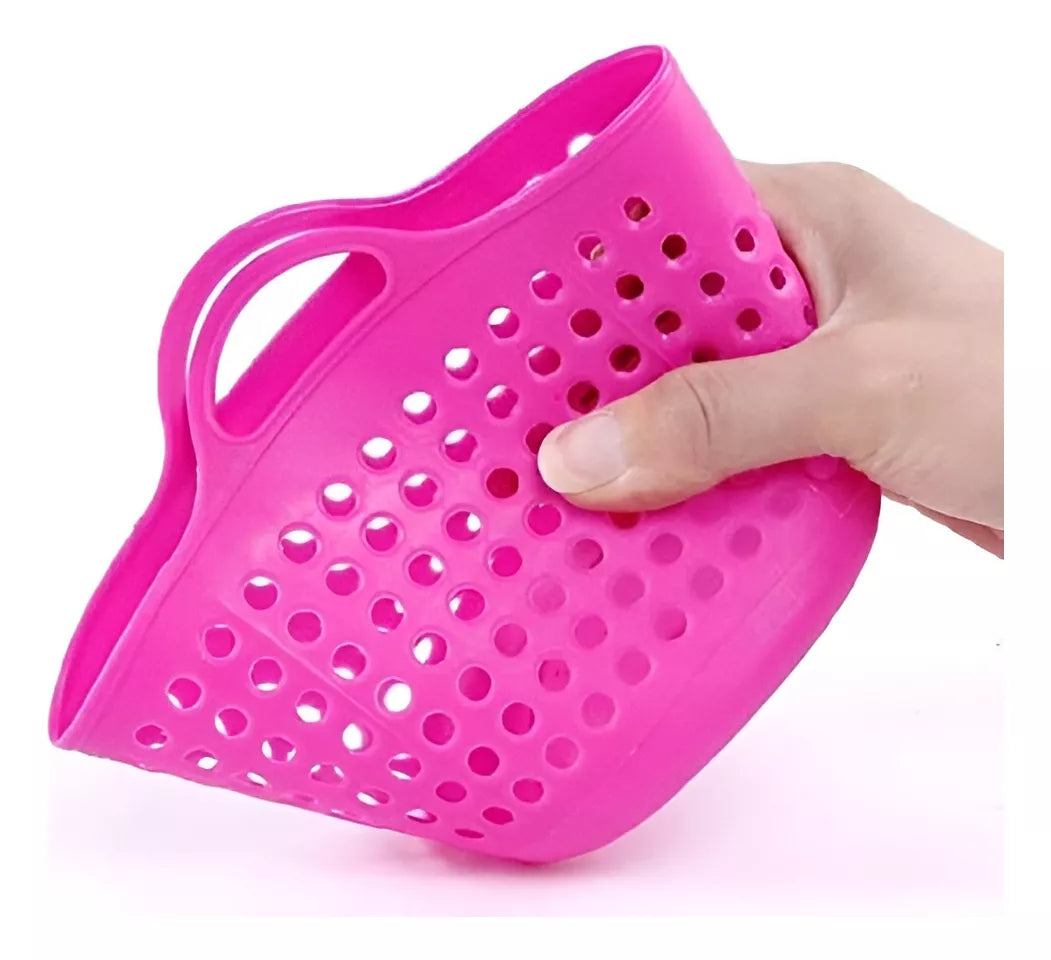 Canastita Plastica Souvenir Sorpresitas Multiuso X 10 Un Rosa