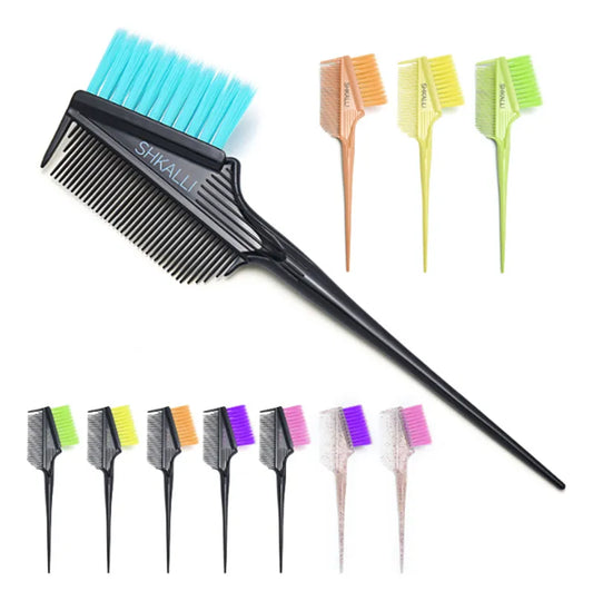 Peine Y Brocha 2 En 1 Para Tinta De Pelo Ideal Peluqueria FEDE ADELANTE 04