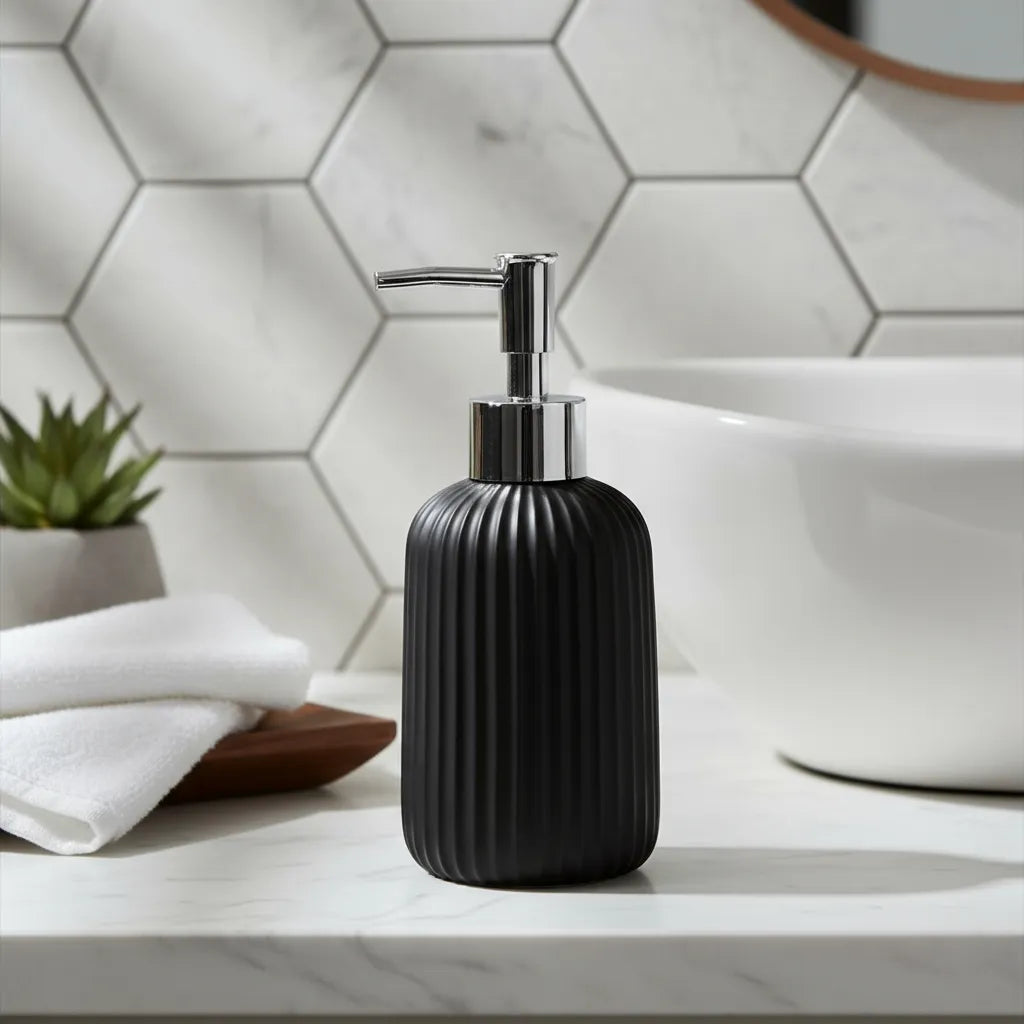 Dispensador De Jabon 500ml Plastico Ideal Decoracion Baños fede adelante 016