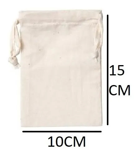 Bolsas De Lienzo 10cmx15cm Pack X10 Un