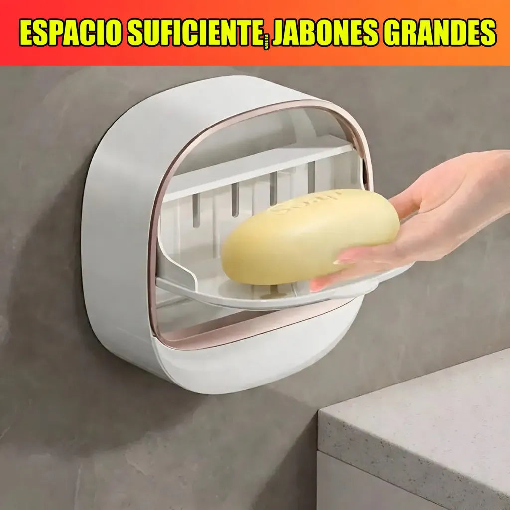 Jabonera Baño Ducha Pileta Porta Jabon Colgante Con Adhesivo fed adelan 014
