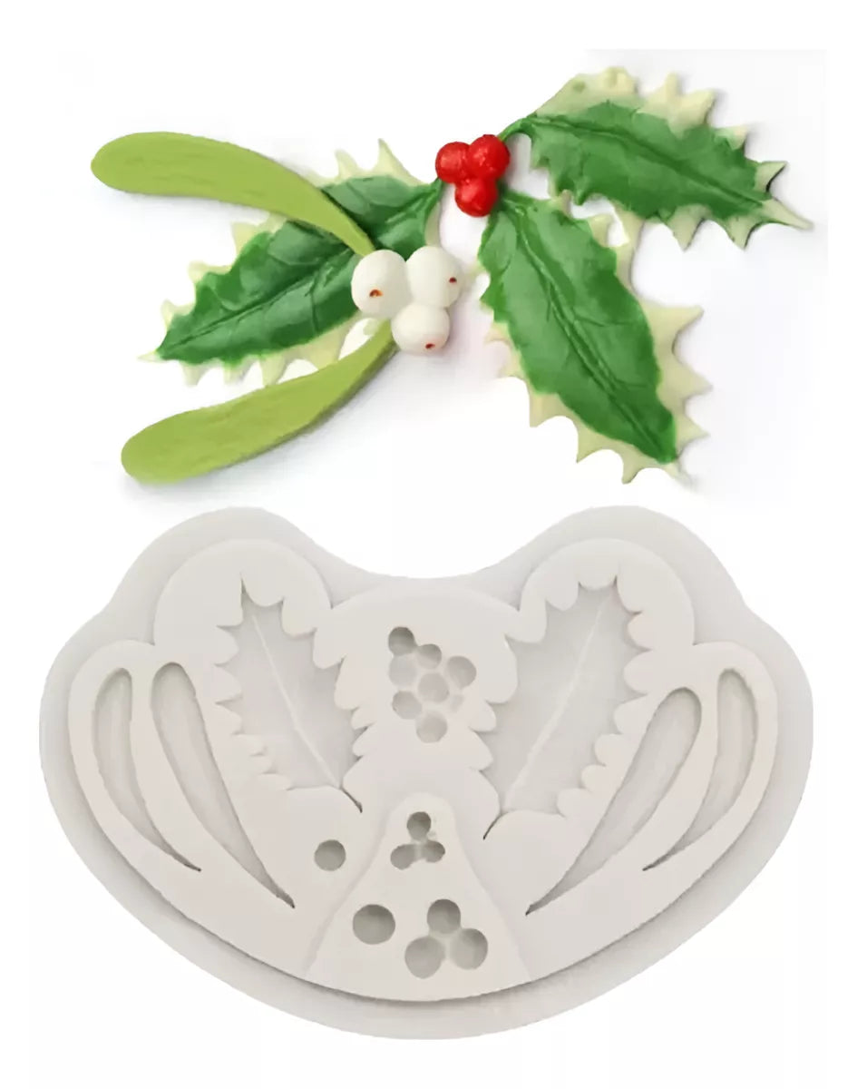 Moldes De Silicona Hojas Hojitas Ideal Fondant Artesanias