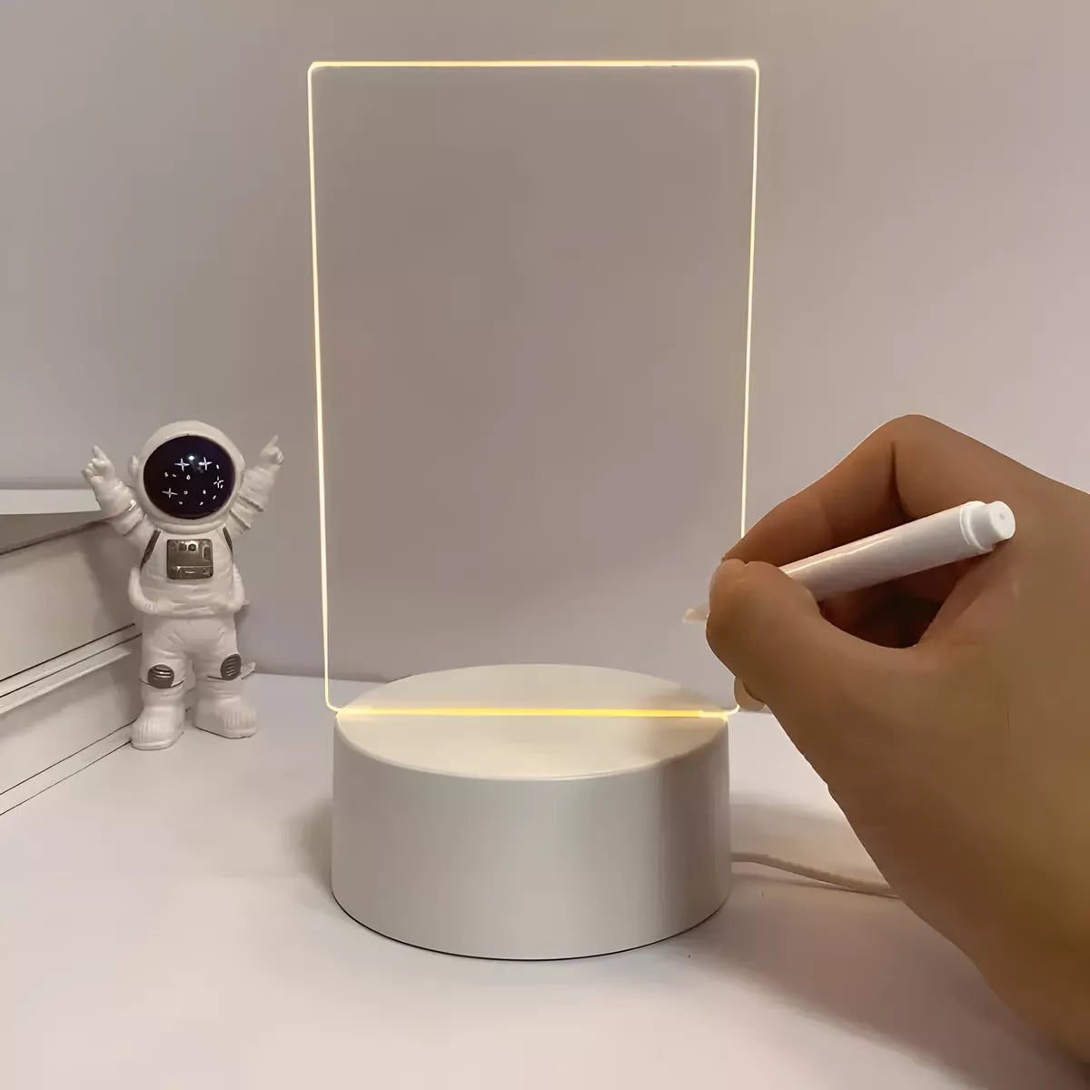 Lampara Veladora Dormitorio Pizarra Mensajes Dedicatorias