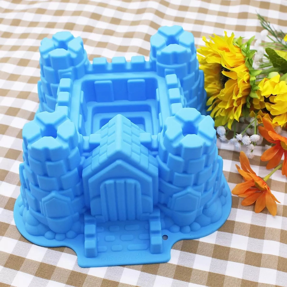 Molde 3d Castillo De Silicon Para Pasteles o tortas grandes