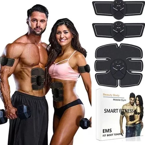 Parches Electroestimulador Completo Para Abdomen Brazos y piernas