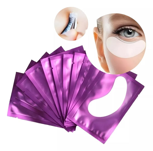 20 Parches Hidrogel De Colágeno Ojeras Colocacion Pestañas