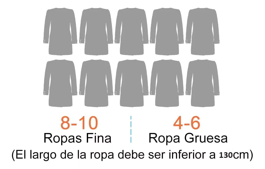 Bolsa Al Vacio Con Percha 70x135cm Ideal Ropa Sacos Buzos