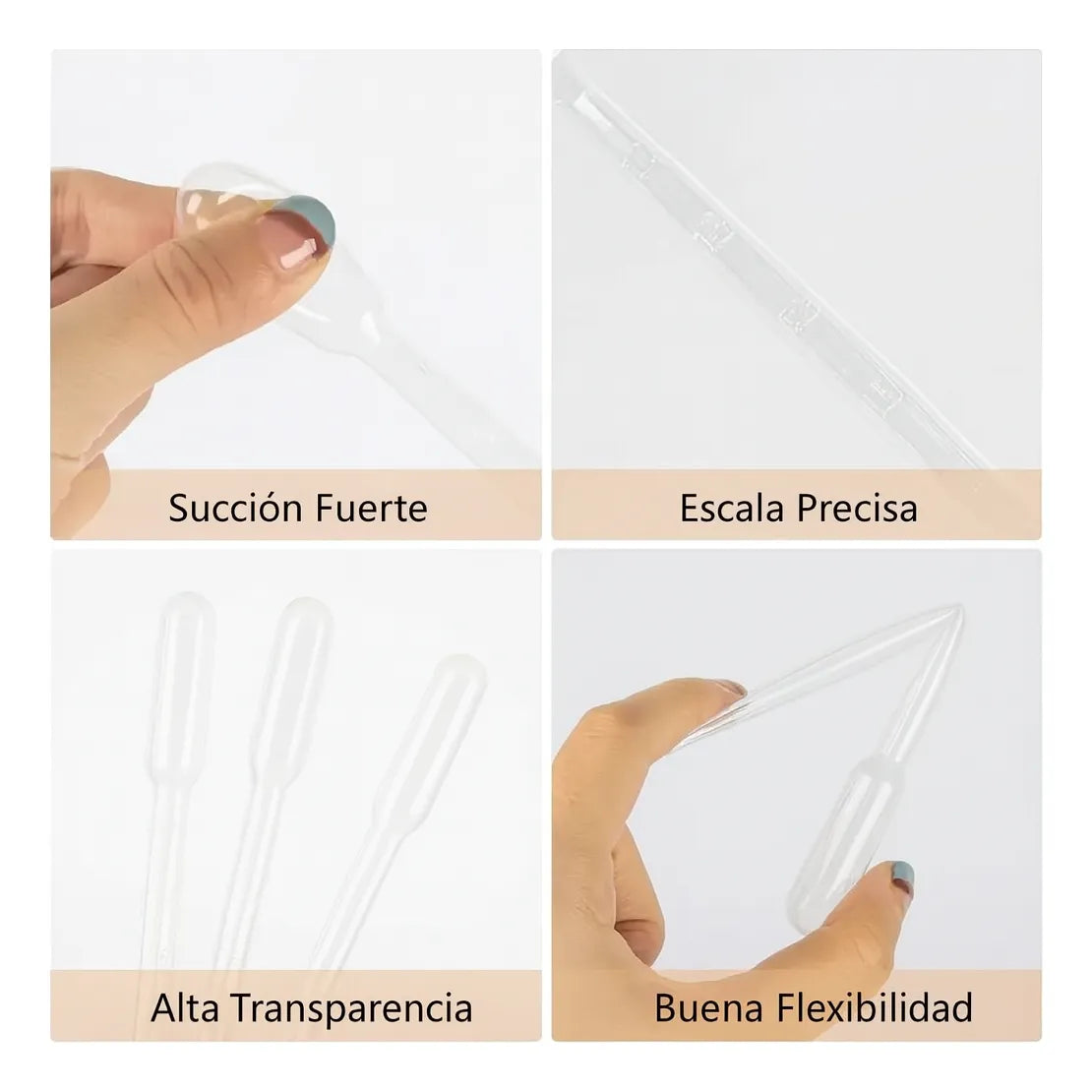 20 Pipetas 3ml Para Resina Epoxi Cera De Soja Velas Arte