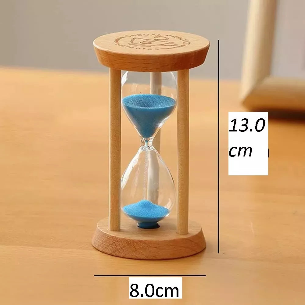 Reloj De Arena 30 Minutos Marco De Madera Escritorio Oficina