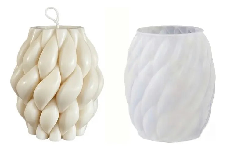 Molde Silicona Nudo Gotal Velas Cera De Soja Artesanales R-067
