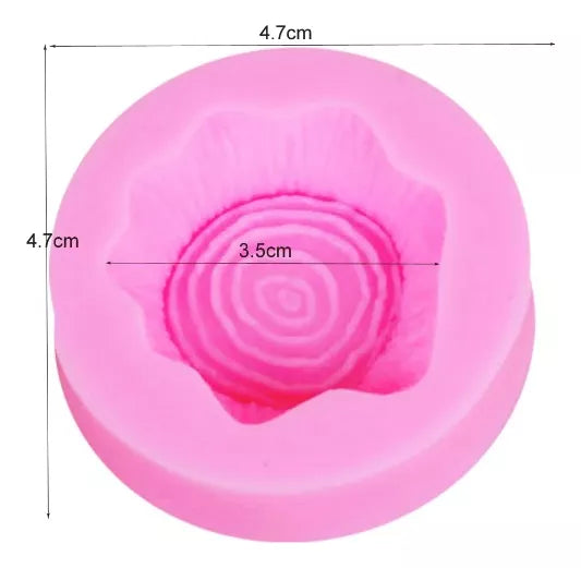 Molde De Silicona Tronco Arbol Corteza Reposteria X2un R-019