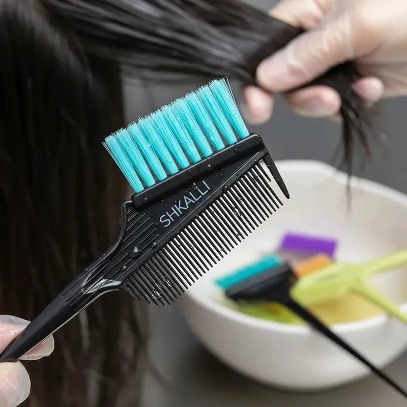 Peine Y Brocha 2 En 1 Para Tinta De Pelo Ideal Peluqueria FEDE ADELANTE 04