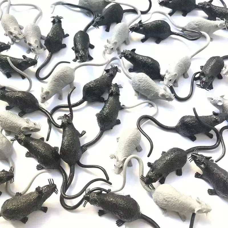 Mini Ratón Pequeño Para Asustar O Halloween Divertido Broma