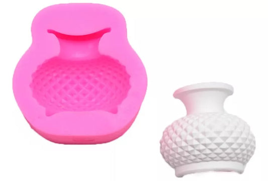 Molde Silicona Jarron Ideal Decoracion Tortas Fondant  SKU R-021