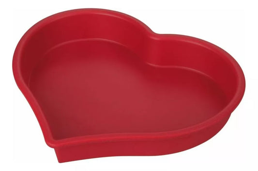 Molde De Pastel De Silicona Corazon Grande