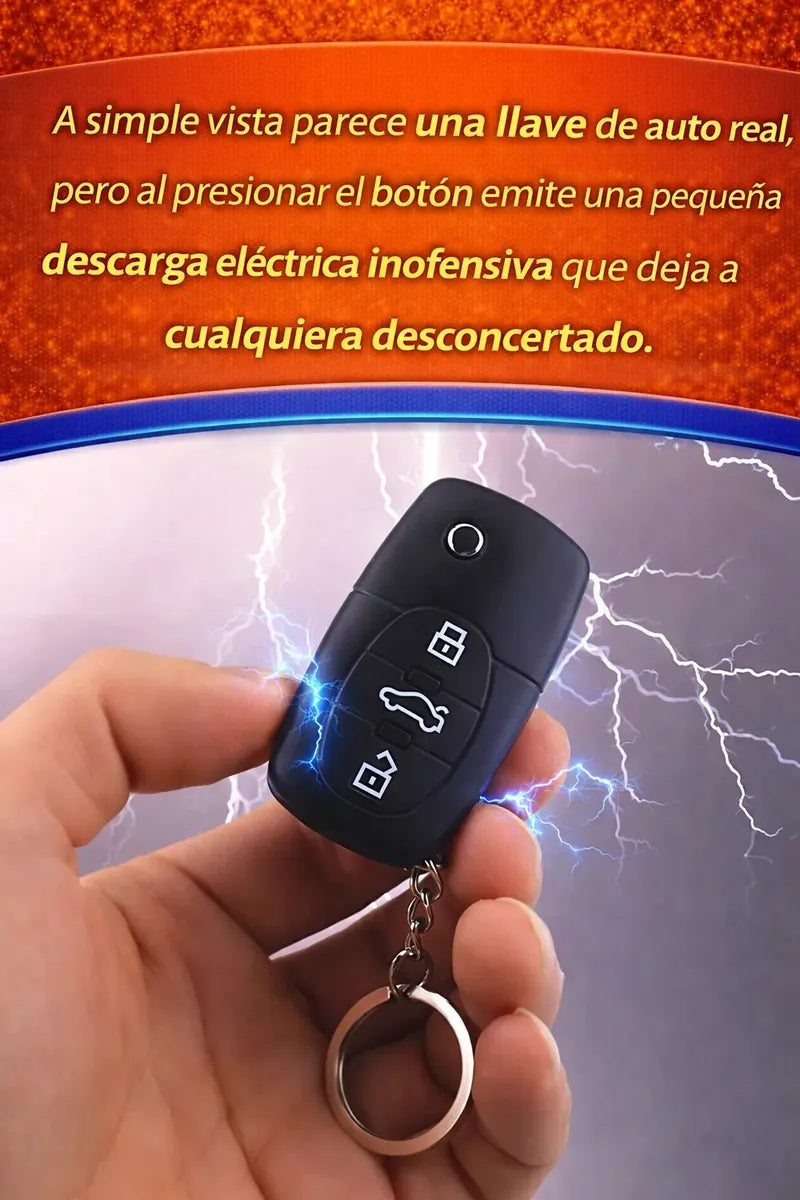 Llave De Auto Falsa Con Descarga Eléctrica Casa De Chascos