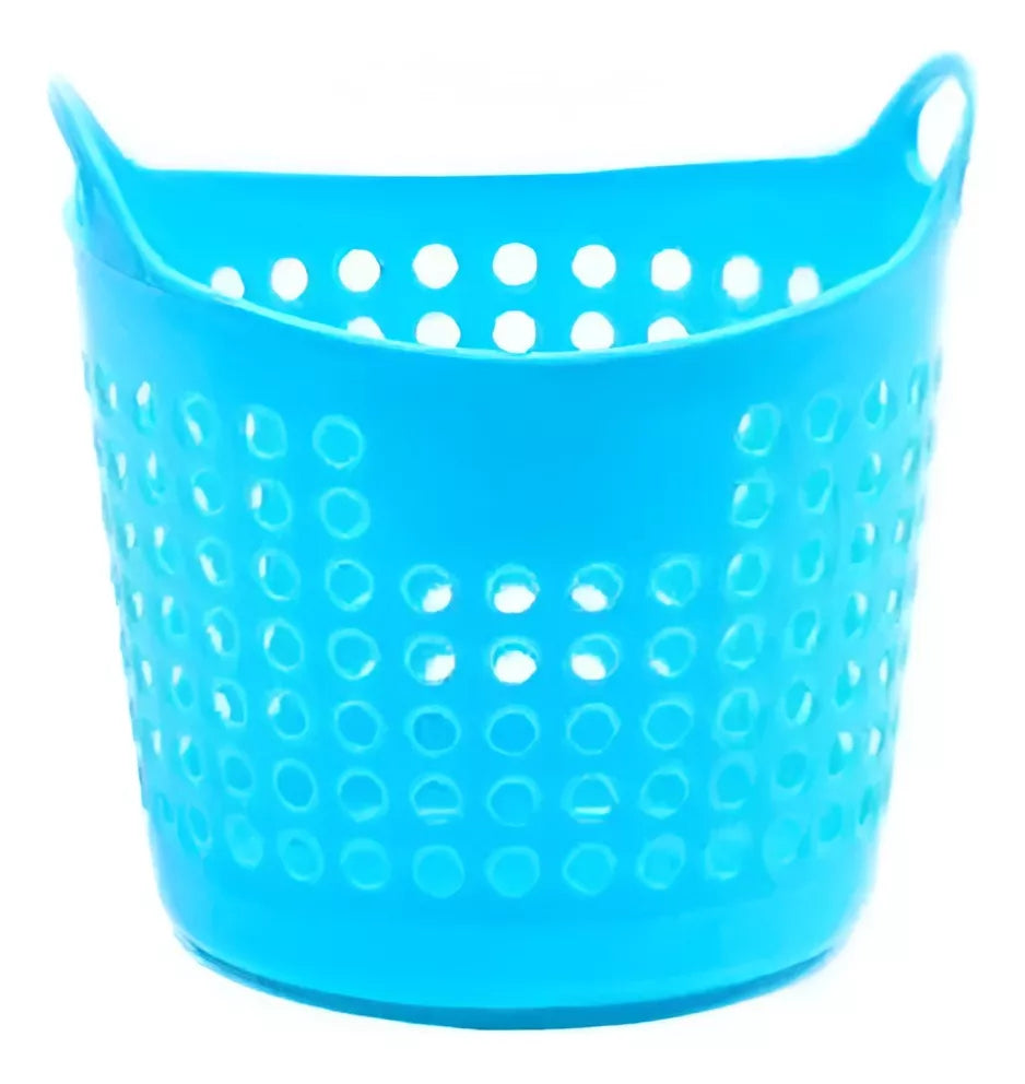Canastita Plastica Souvenir Sorpresitas Multiuso X 10 Un Celeste