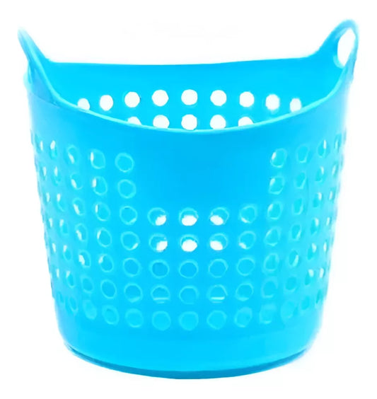 Canastita Plastica Souvenir Sorpresitas Multiuso X 10 Un Celeste