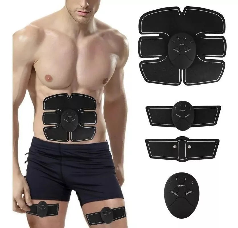 Parches Electroestimulador Completo Para Abdomen Brazos y piernas