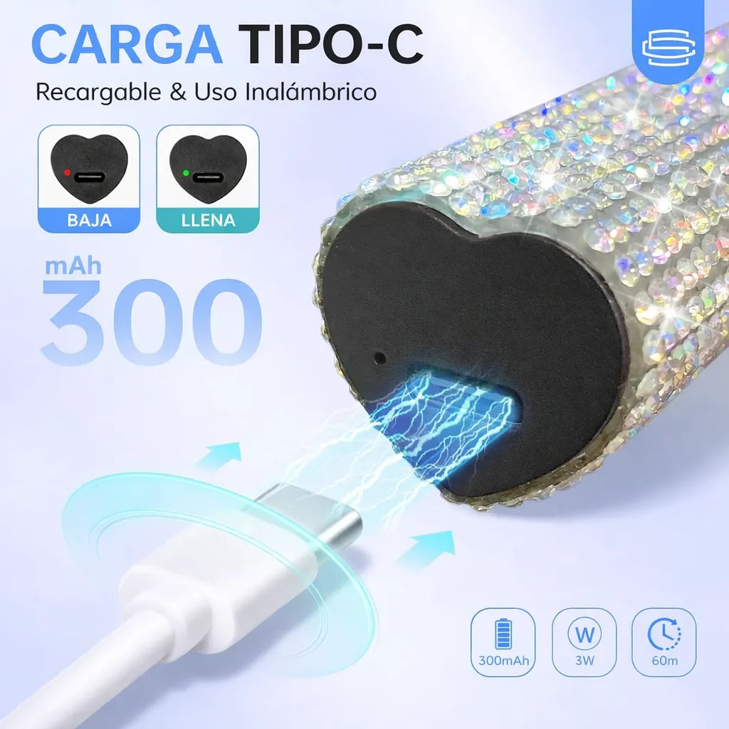 Luz Uv Portátil Para Uñas De Gel Secado Rápido Recargable fede adelan 03