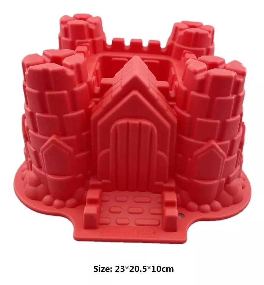 Molde 3d Castillo De Silicon Para Pasteles o tortas grandes