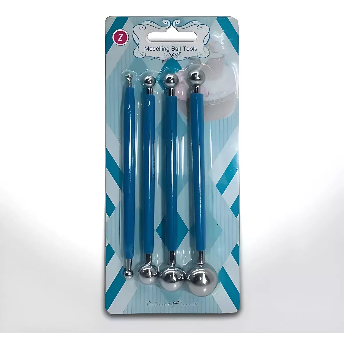 Set De 4 Bolillos De Acero Inoxidable