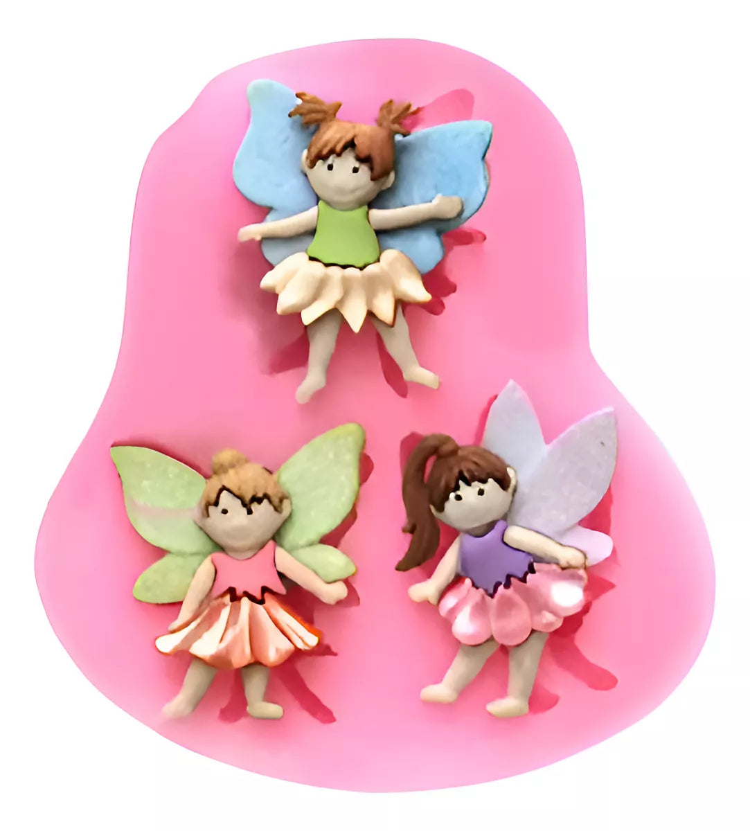 Molde De Silicona Angel o 3 hadas