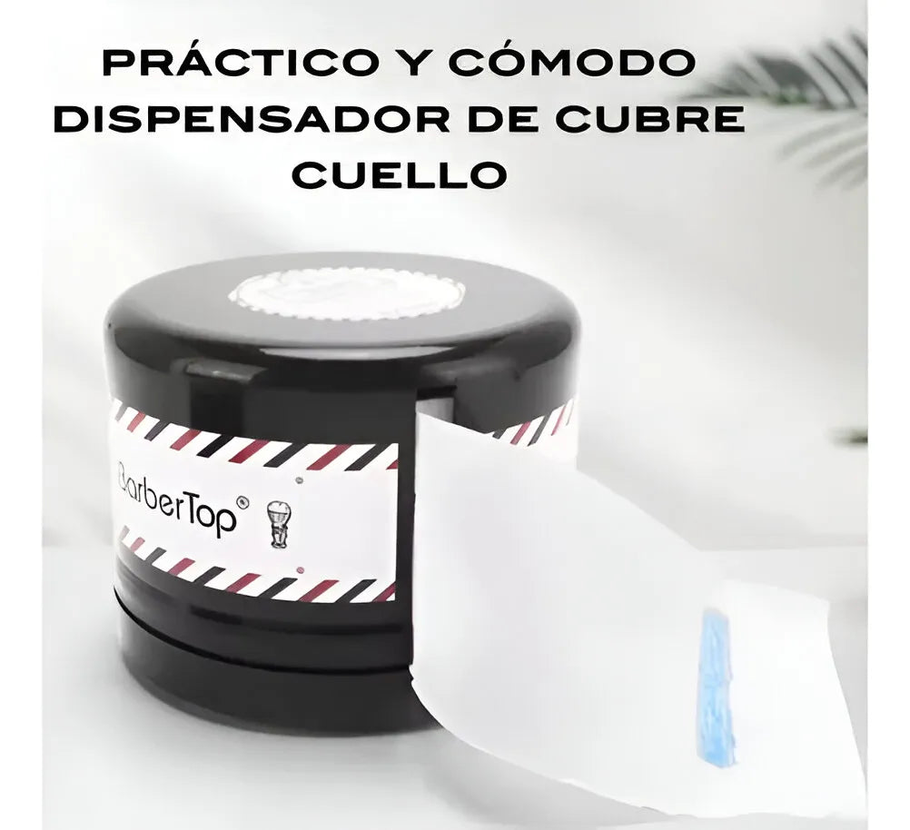 Dispensador de Papel Cubre Cuello – Ideal Barberías y Peluqueros