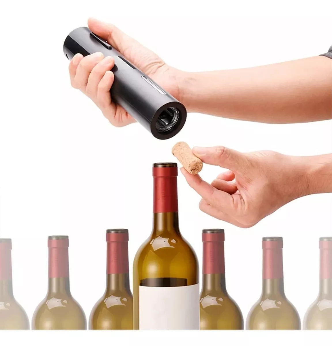 Sacacorchos Eléctrico Abridor Vinos electrico con accsesorios