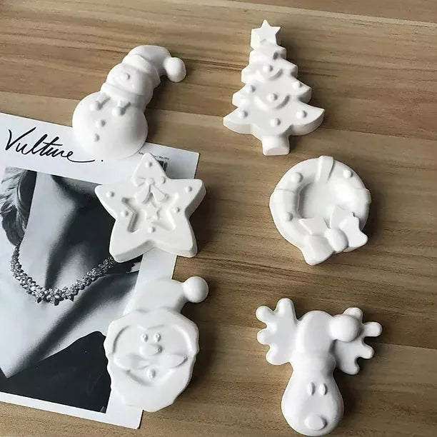 Molde De Silicona Navidad Antiadherente Para Hornear Arbol