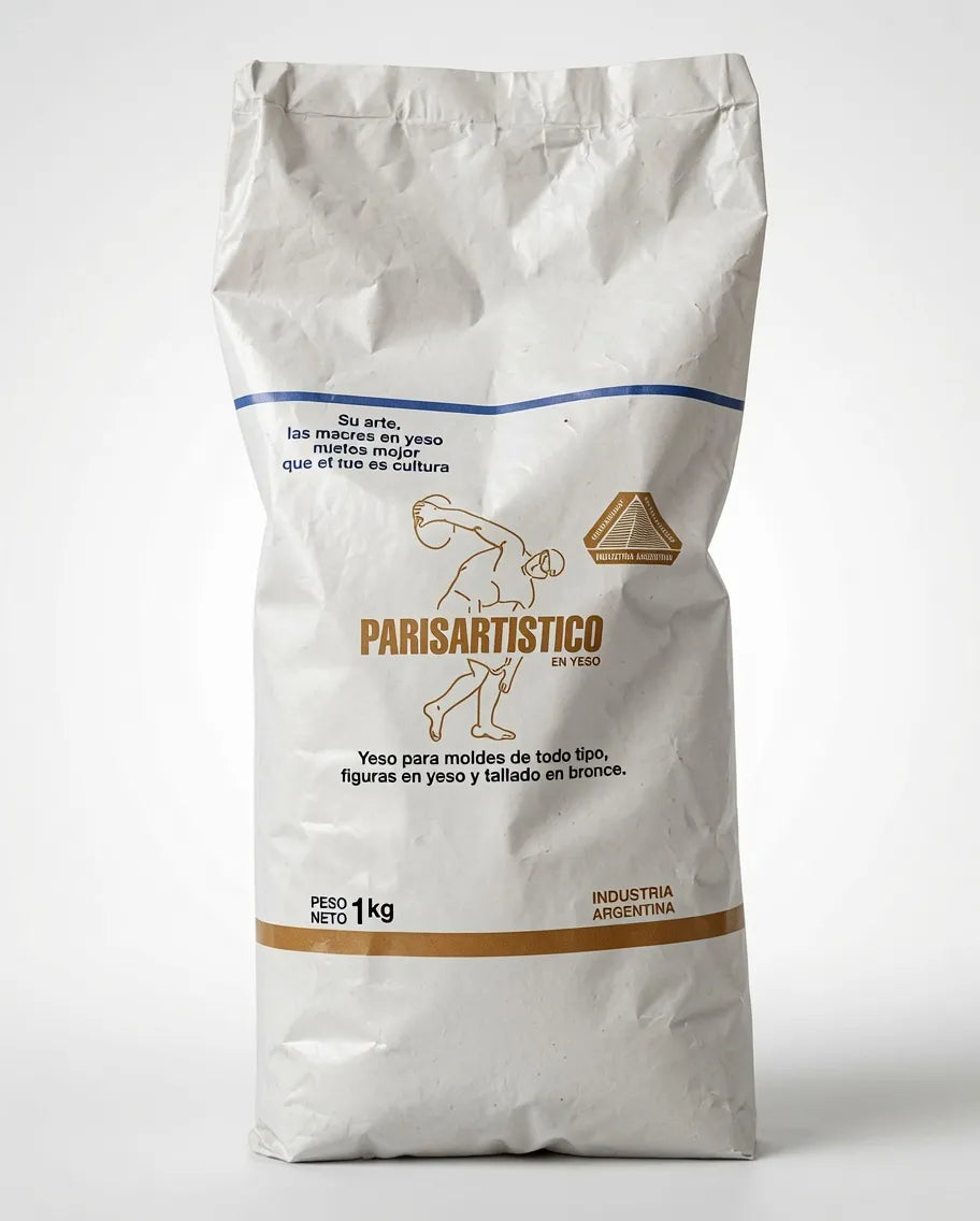 Yeso Paris Bolsas De 1kg Artesanias En Polvo Paris Pescio