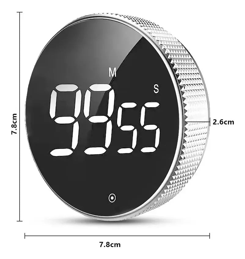 Temporizador Timer Digital Cocina Cronómetro Cta Regresiva fed adela 002