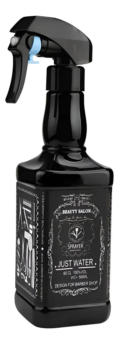 Botella Pulverizador Rociador Estilo Vintaje Barberia Insumo