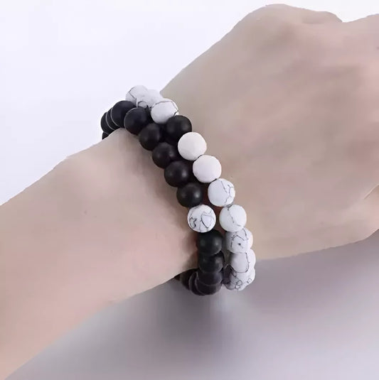 Pulsera Distancia Amistad Amor Pareja X 2 Set
