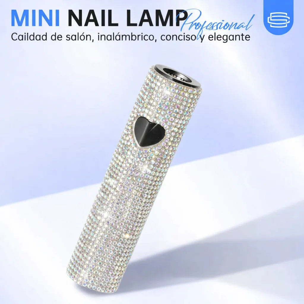 Luz Uv Portátil Para Uñas De Gel Secado Rápido Recargable fede adelan 03