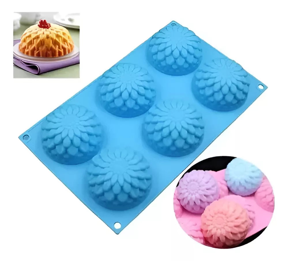 Moldes De Silicona Flor 3d
