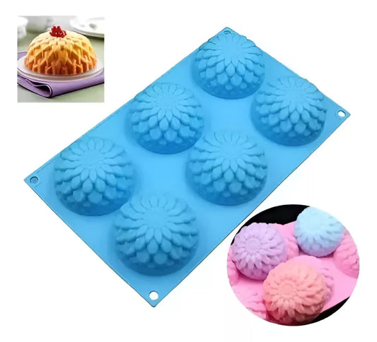Moldes De Silicona Flor 3d