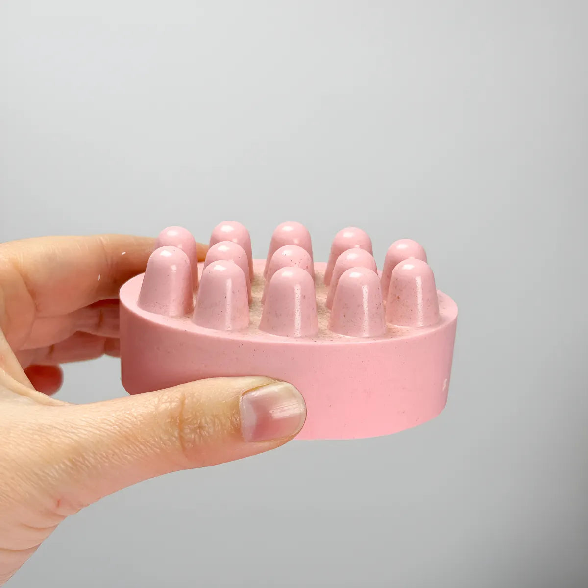 Molde De Silicona Para Jabones Masajeador Ovalado 4 Cavidad N/s