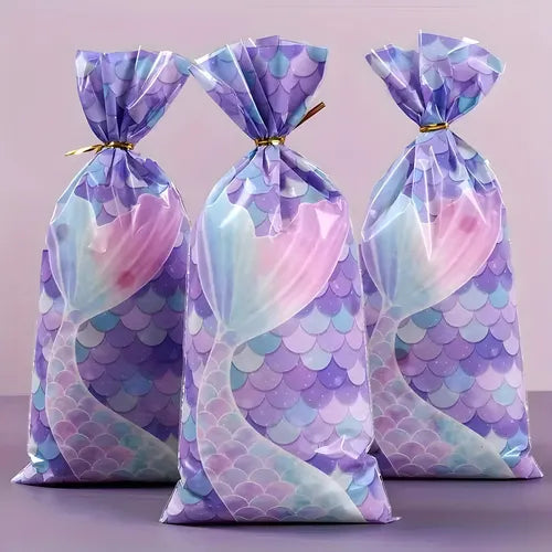 Pack 10 Bolsas Sorpresitas Sirenas Ideal Souvenir Fiestas