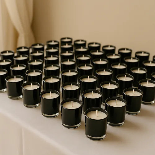 Envase De Vidrio Premium Para Velas Artesanales Pack X10un