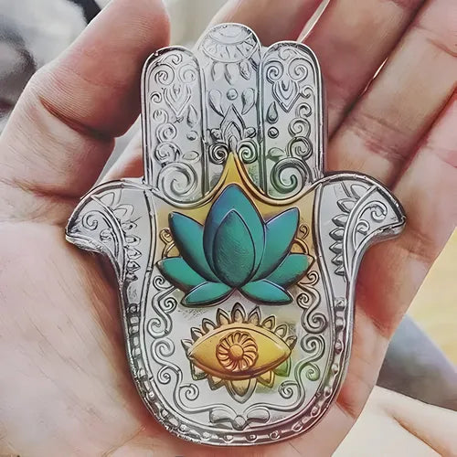 Molde Para Velas Forma Mano De Fatima Ideal Cera De Soja R-006