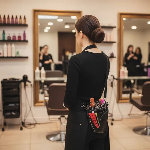 Porta Tijeras Herramientas Peluqueria Barberia Con Correa