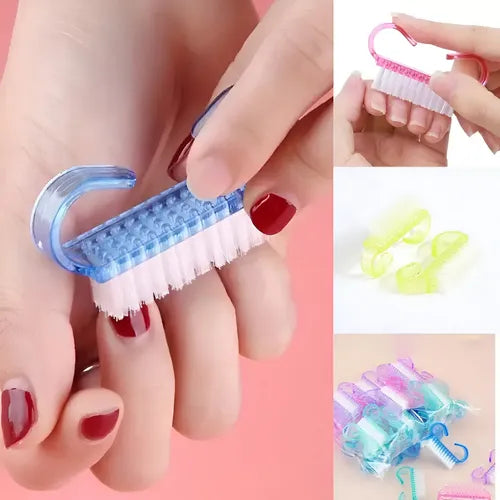 Cepillo Para Uñas Manicura Limpieza De Polvo Agarre Facil FEDE-007