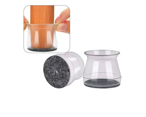 Protector Silicona Patas Sillas Muebles Sillas Regatones 16u