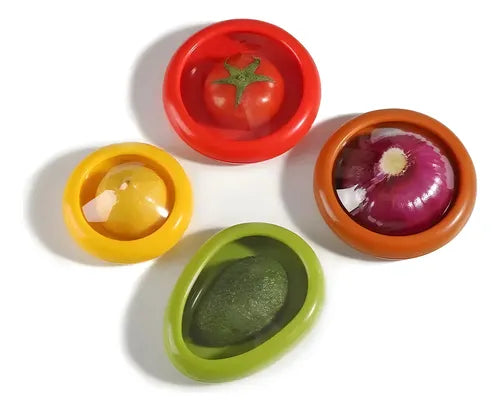 Conservadores De Alimentos Frutas Verduras Para Heladera 4un